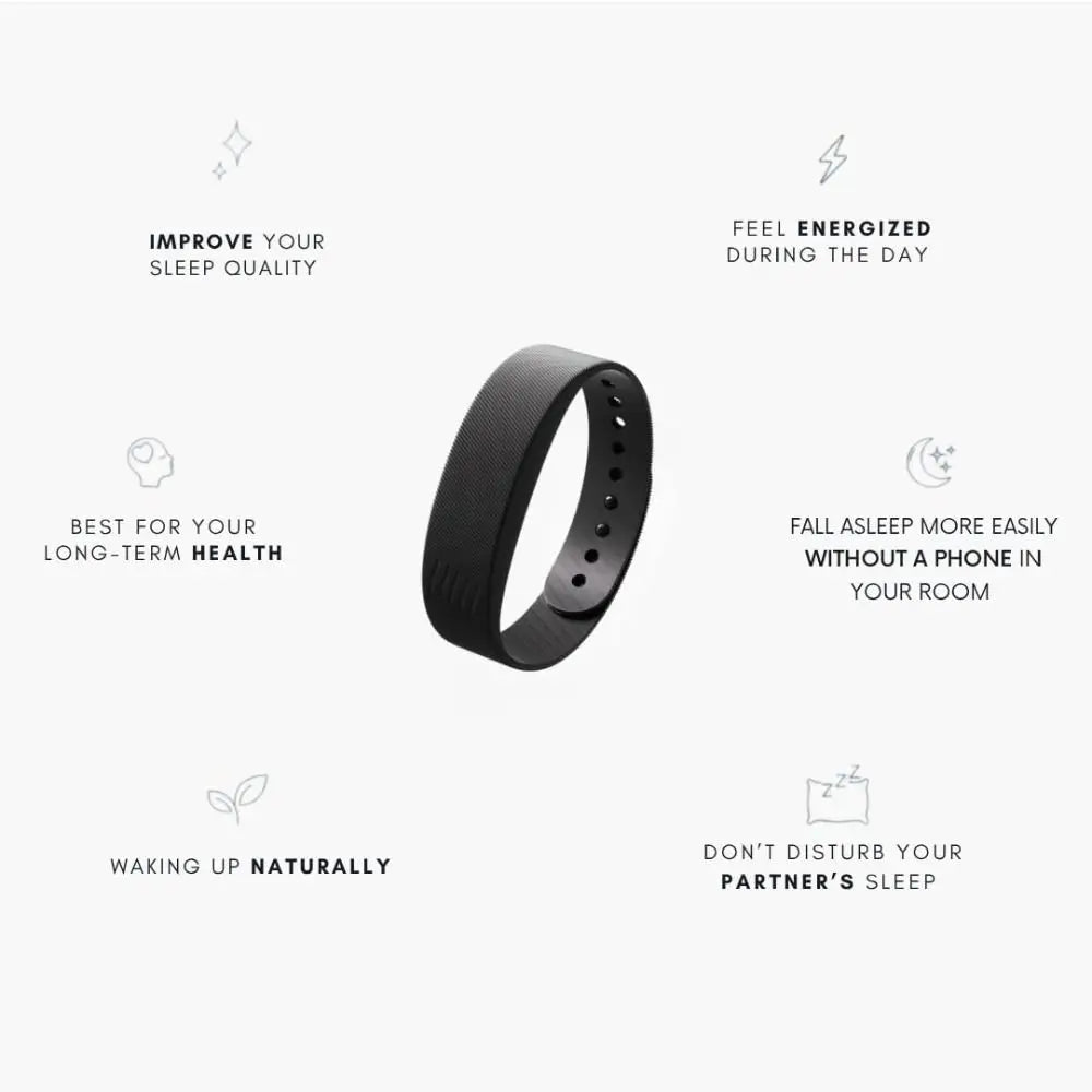 Zensy™ – The Silent & Smart Vibrating Alarm Wristband